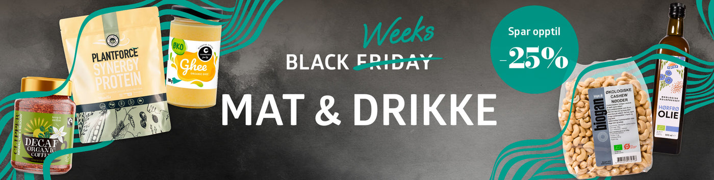 Black Weeks Mat & Drikke