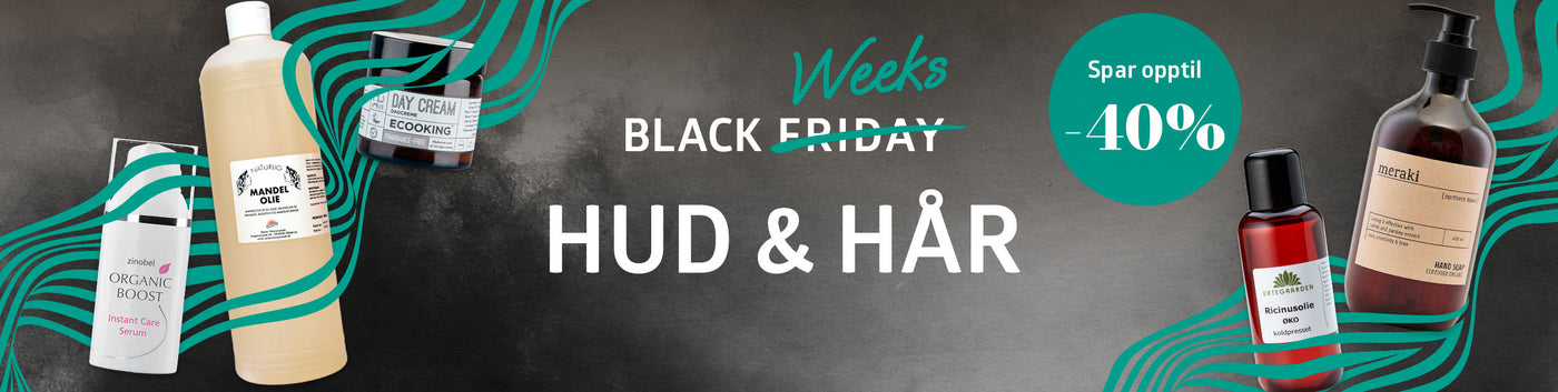 Black Weeks Hud & Hår