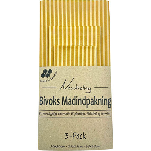 Newbeing Bivoks Madindpakning | Gul fra Newbeing