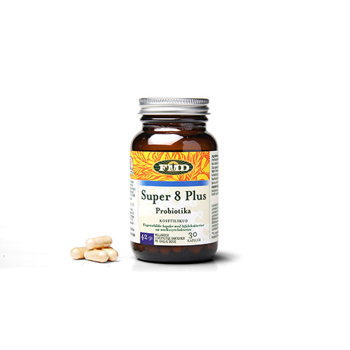 Super 8 Plus Probiotika + Vitamin C - fra 5 år+ fra Udo´s Choice