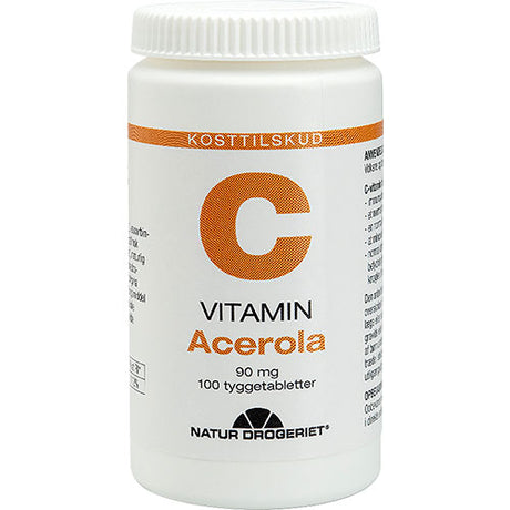 Natur-Drogeriet Acerola Med C-vitamin | 100 Tabl. fra Natur-Drogeriet