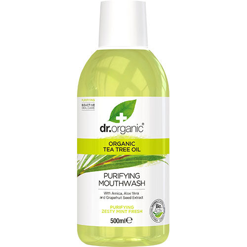 Tea Tree Munnskyll fra Dr. Organic