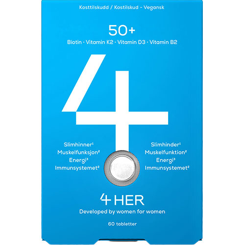 4HER 50+ | 60 Tabl. fra 4HER