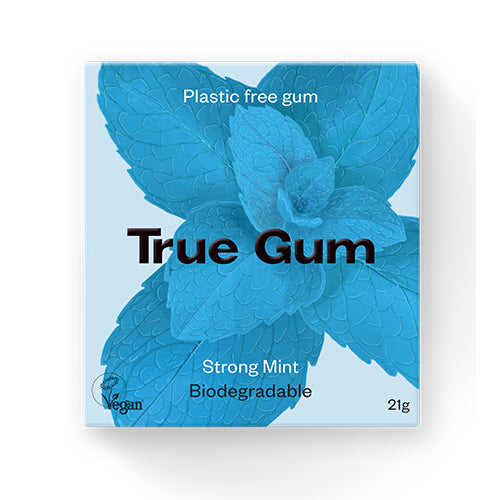 Tyggegummi Sterk Mynte fra True Gum