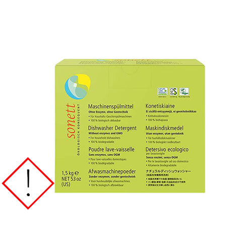 Maskinoppvaskpulver fra Sonett