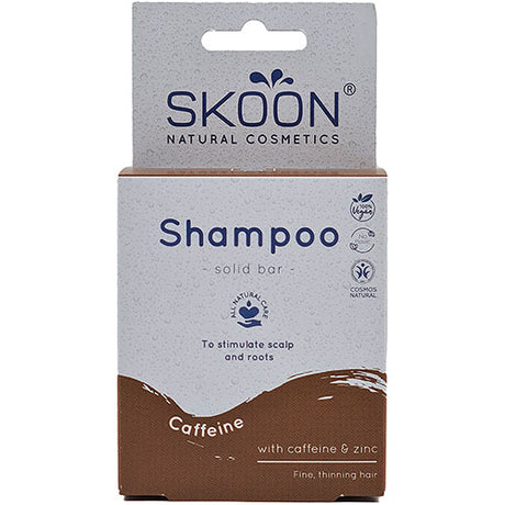 Skoon Solid Shampoo Bar Caffeine | 90 gr fra Skoon