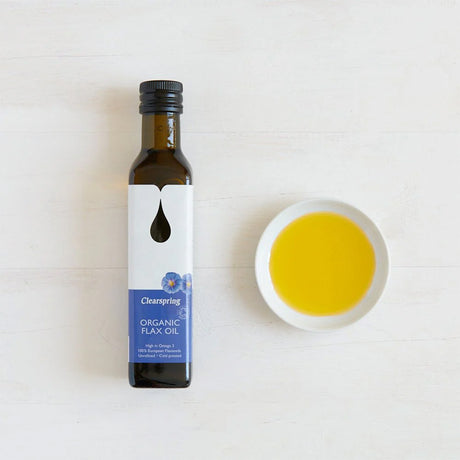 Linfrøolje Øko fra Clearspring