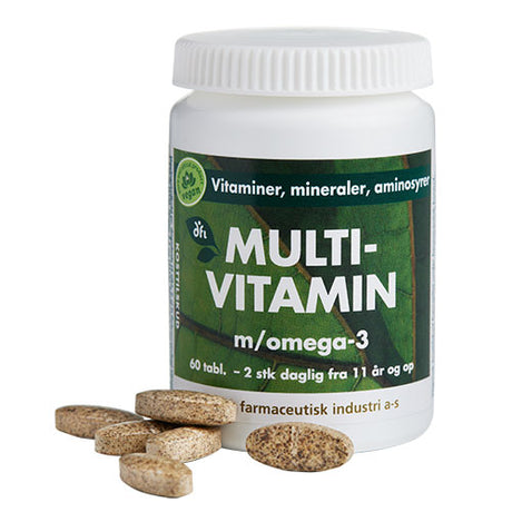 DFI Multivitamin | 60 Tabl. fra Grønne dfi vitaminer