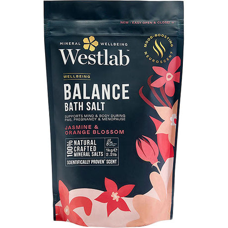 Westlab Balance Bath Salt - Jasmine & Orange Blossom | 1 KG fra Westlab