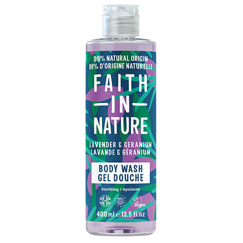 Showergel Lavendel Faith In Nature fra Faith in Nature