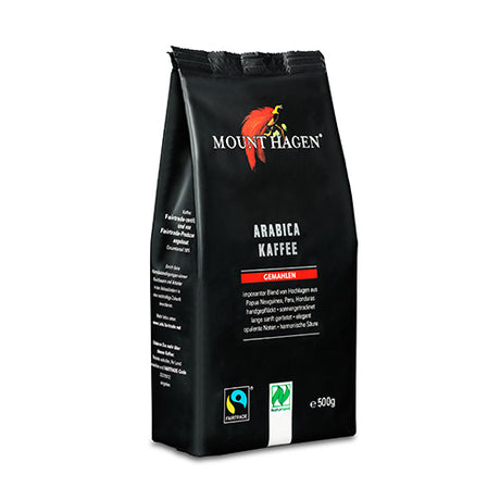 Mount Hagen Kaffe Arabica Malet Økologisk | 500 gr fra Mount Hagen