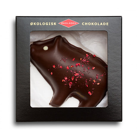 Marcipangris med hindbær Ø