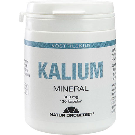 Natur-Drogeriet Kalium | 120 kapsler fra Natur-Drogeriet