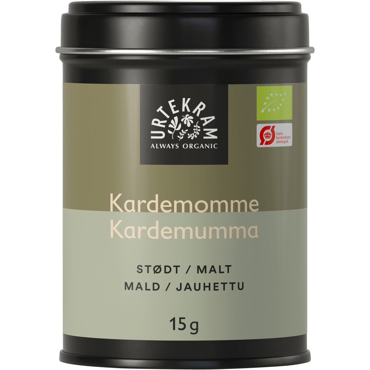Urtekram Malt Kardemomme Økologisk | 15 g fra Urtekram