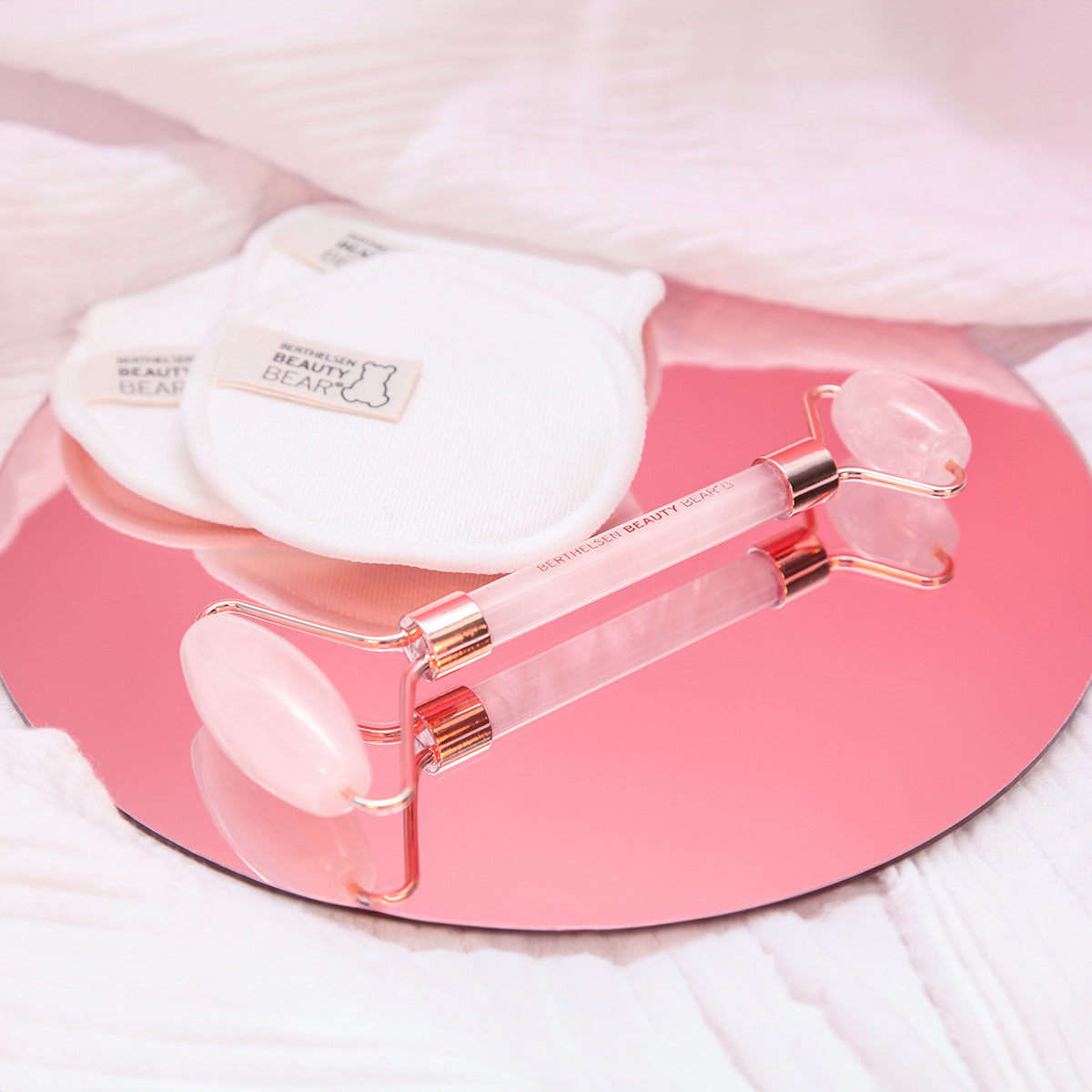 Gaveeske Rosa Quartz Roller fra Berthelsen