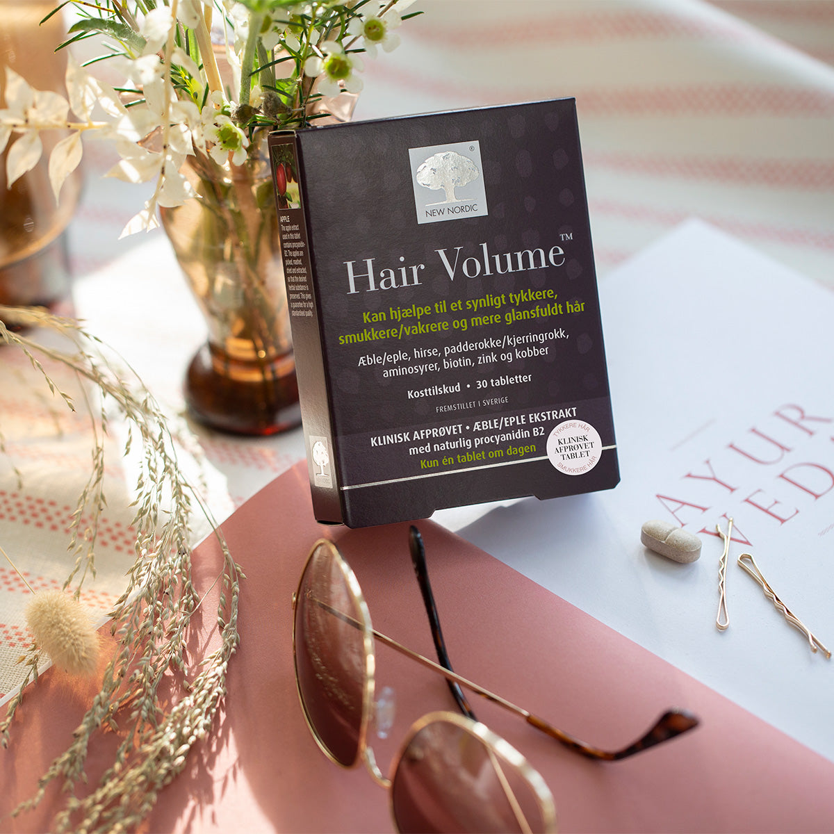 New Nordic Hair Volume | 90 Tabl. fra New Nordic