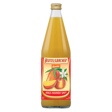 Beutelsbacher Æble Mango Saft Økologisk Demeter | 750 ml fra Beutelsbacher