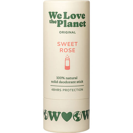 We love the Planet Deo Stift (40 gr) | Sweet Rose fra We love the Planet