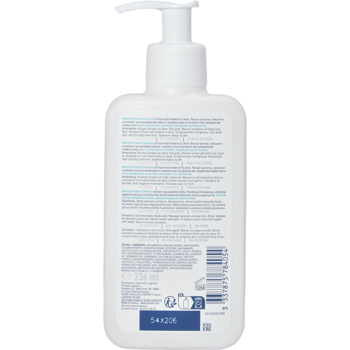 Blemish Control Cleanser fra CeraVe