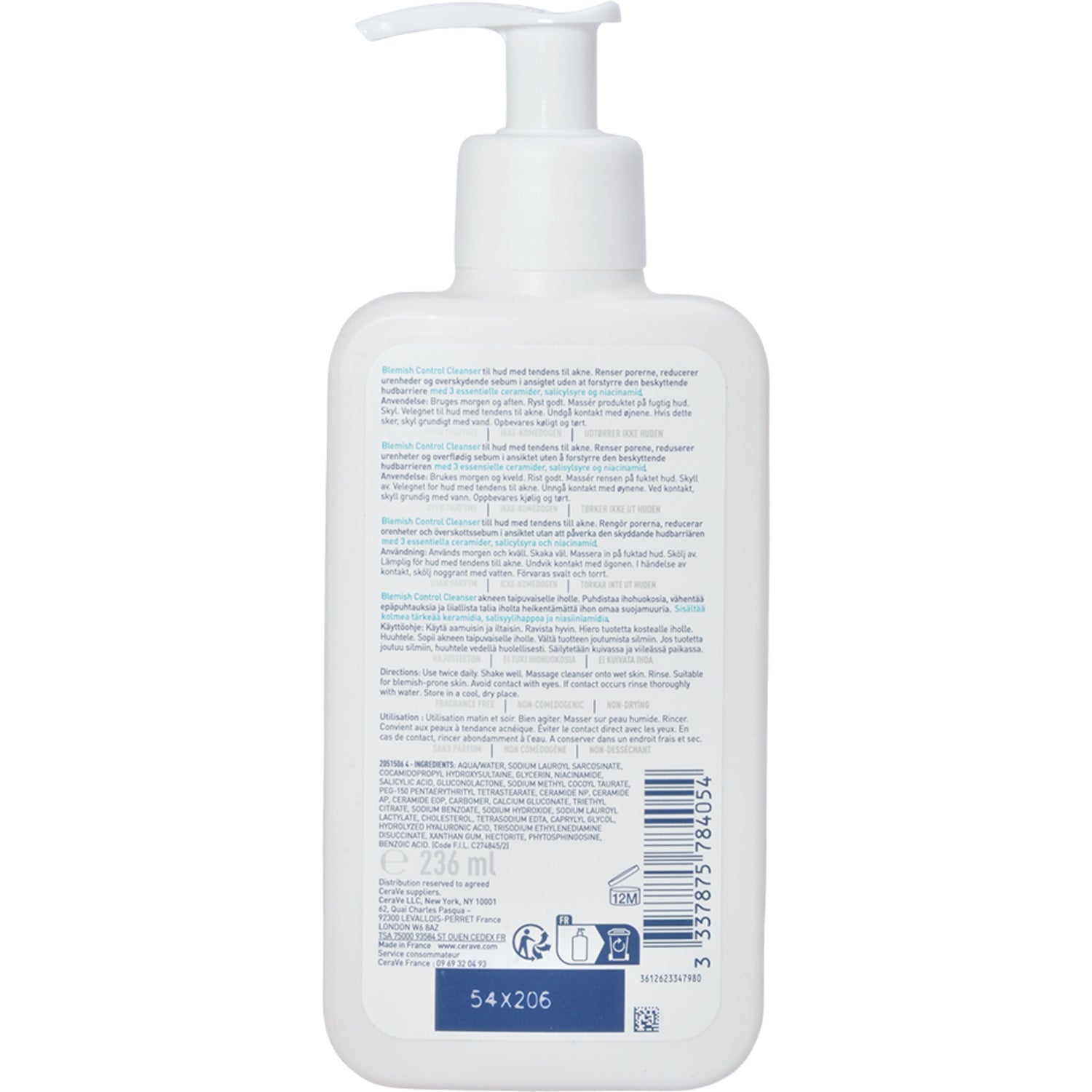 Blemish Control Cleanser fra CeraVe