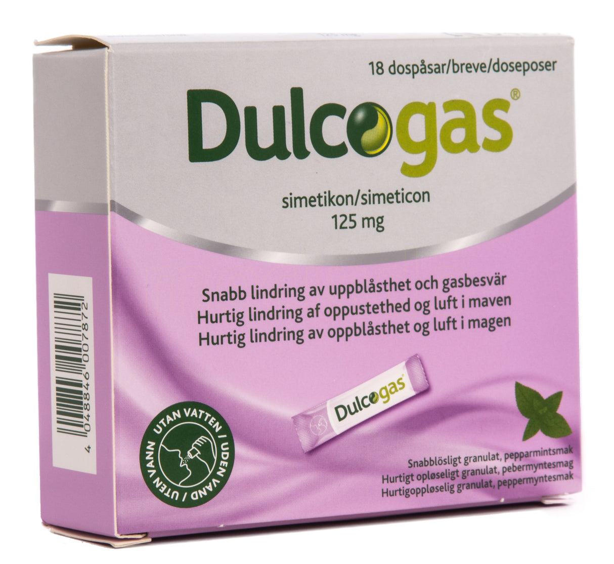 Dulcogas Peppermint fra Dulcolax
