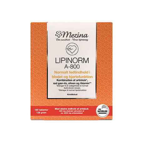 Mezina Lipinorm A-800 | 180 Tabl. fra Mezina