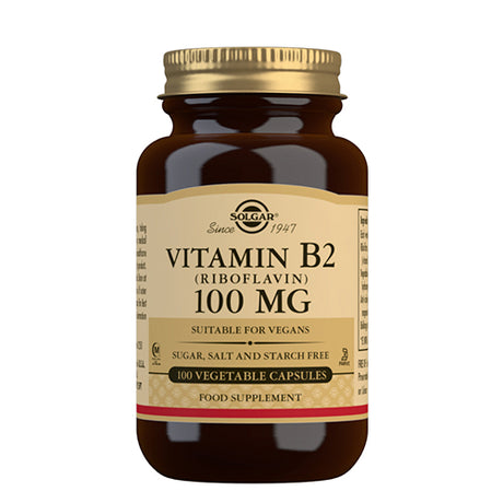 Riboflavin (B2) 100 Mg fra Solgar