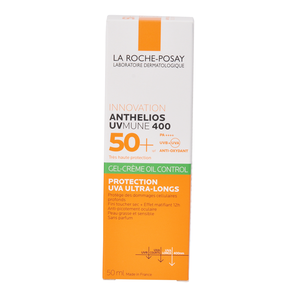 Anthelios Dry Touch Oil Control Gel Krem SPF50+ fra La Roche Posay