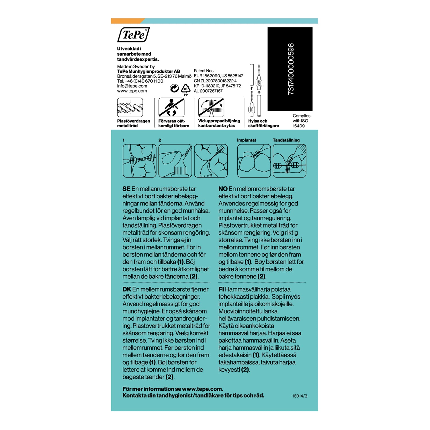 Original Mellomromsbørster fra TePe