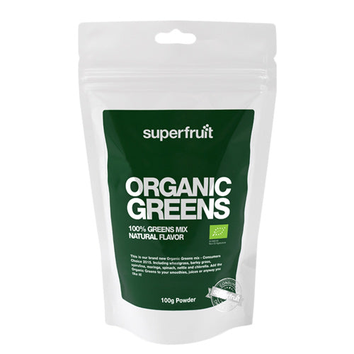 Organic Greens Pulvermix Øko fra Superfruit