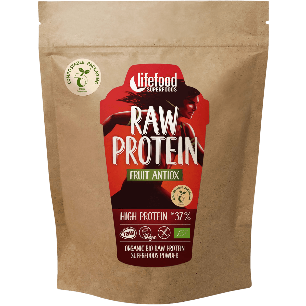 Lifefood Proteinpulver Frukt RAW Økologisk Superfood | 450 g fra Lifefood