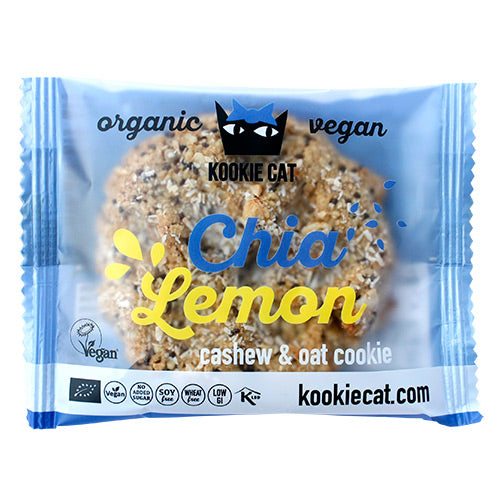 Kookie Cat Chia Lemon Ø | 50 gr fra Kookie Cat