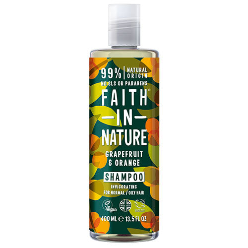 Shampoo Grape og Orange fra Faith in Nature