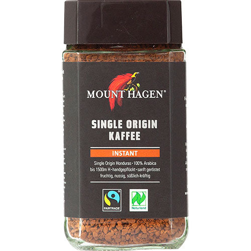 Mount Hagen Instant Kaffe Papua New Guinea Økologisk | 100 gr fra Mount Hagen