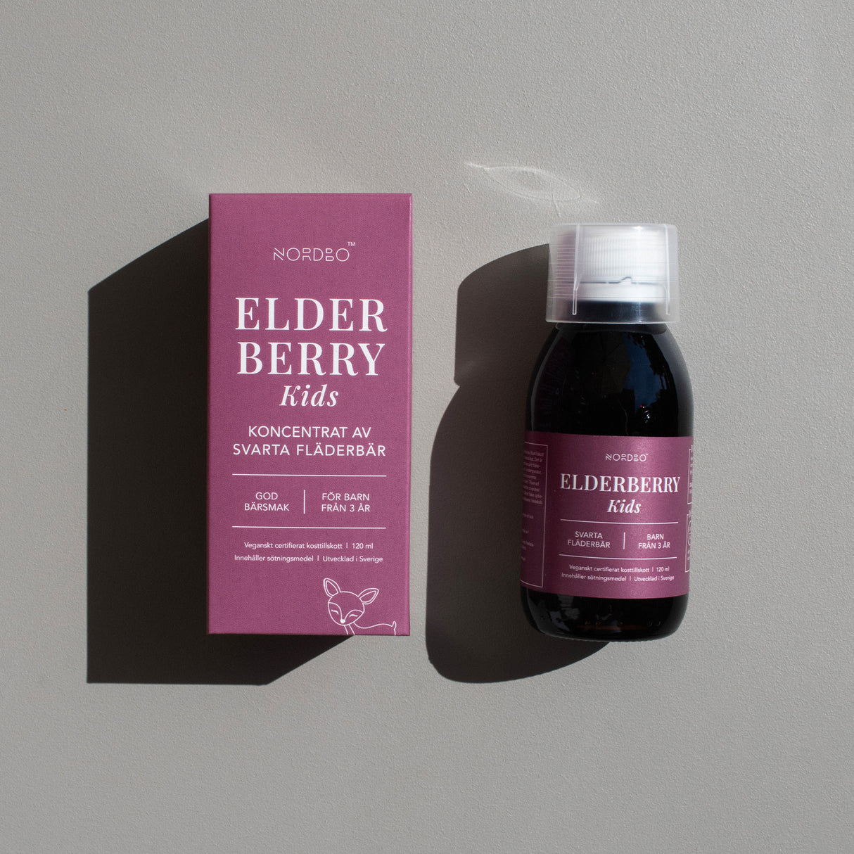 NORDBO Elderberry Kids | 120 ml