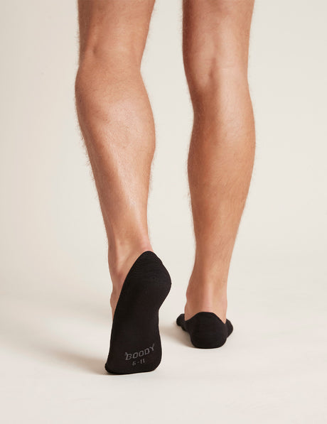 Boody Men´s Hidden Socks Sort | Str. 38-45 fra Boody