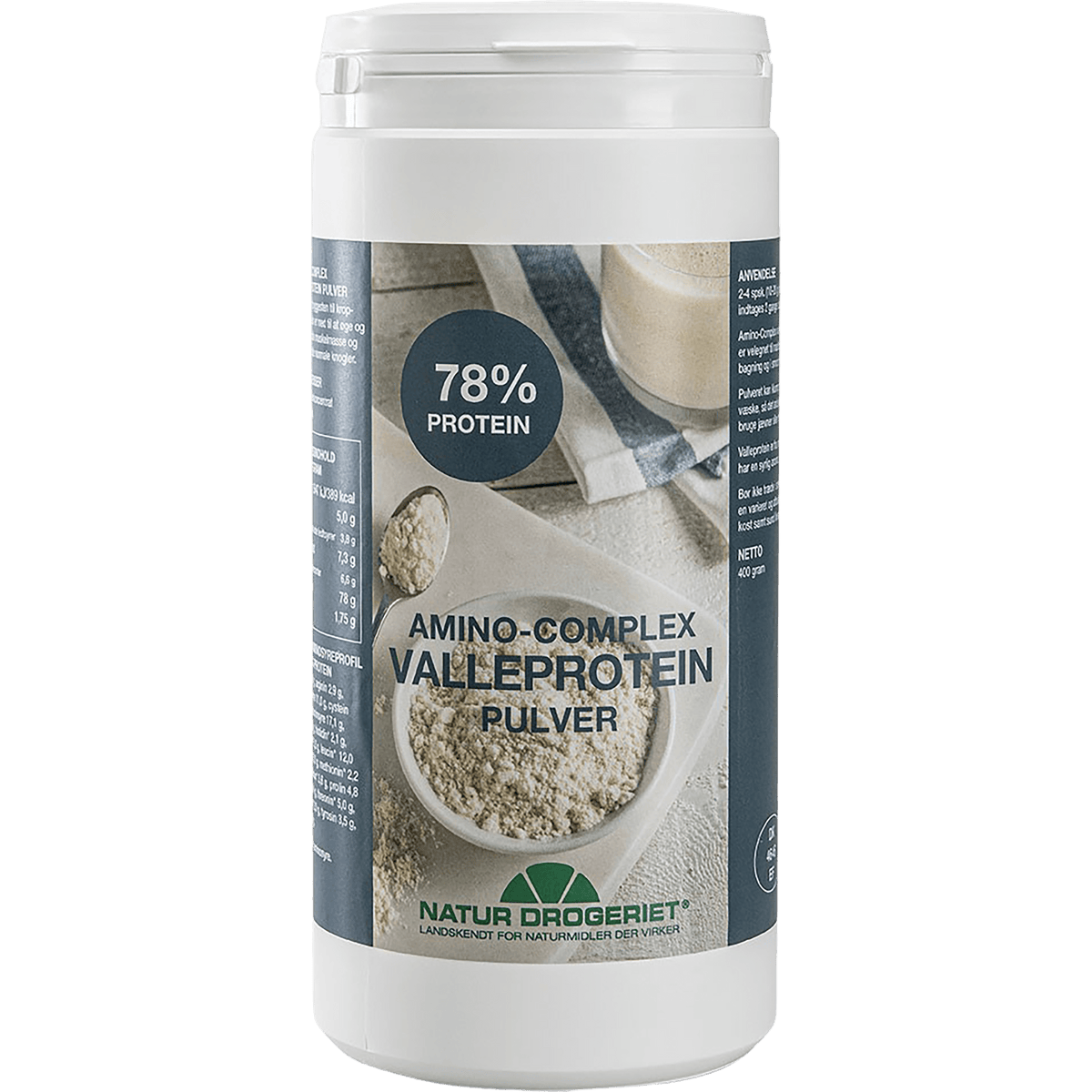 Natur-Drogeriet Amino-compleks 77% Myseprotein | 400 g