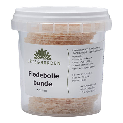 Flødebollebunner 45 mm fra Urtegaarden