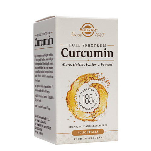 Solgar Full Spectrum Curcumin | 30 kapsler fra Solgar