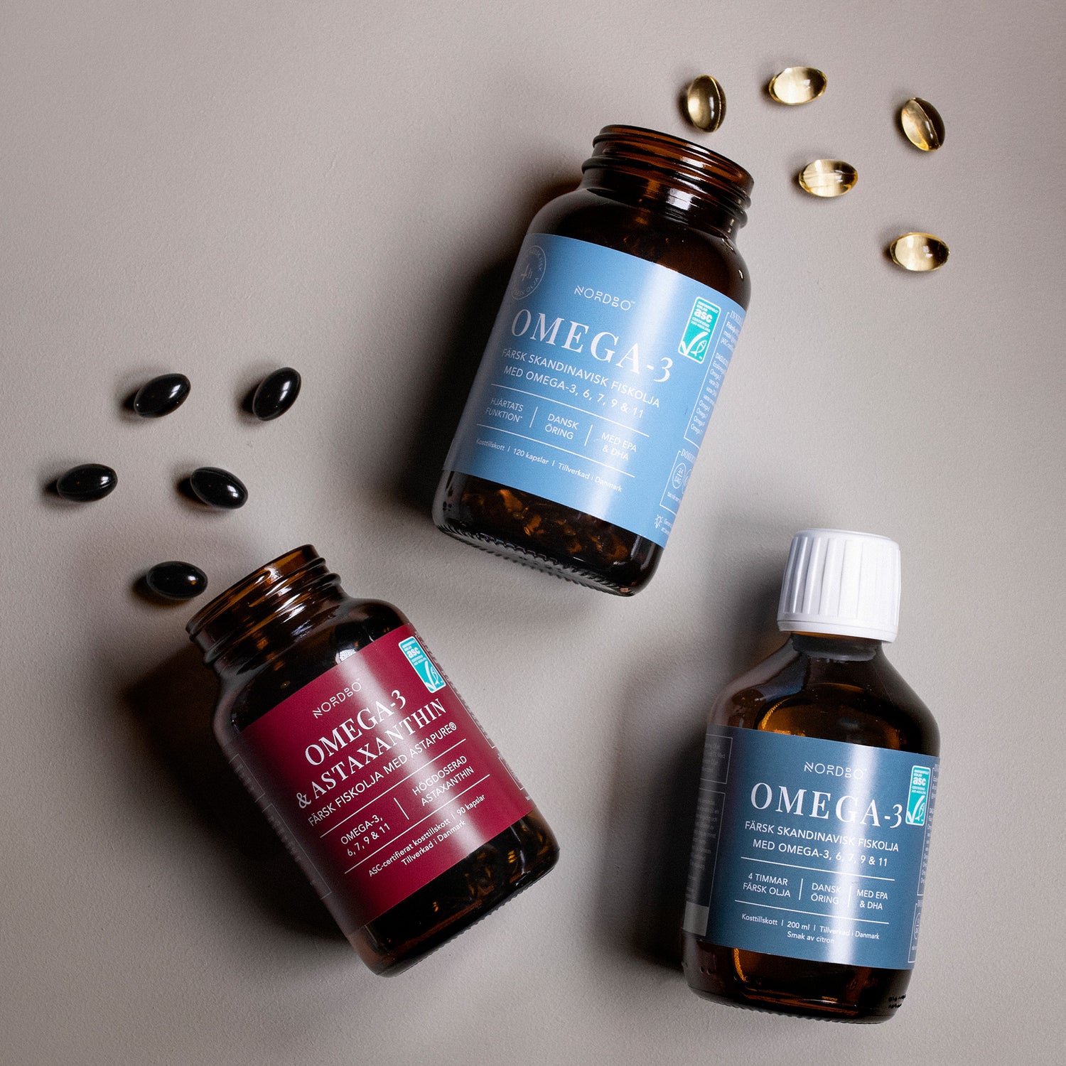 NORDBO Omega - 3 Kapsler | 120 kapsler