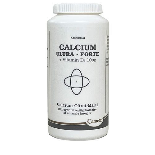 Calcium Ultra Forte + Ekstra Vitamin D3 fra Camette