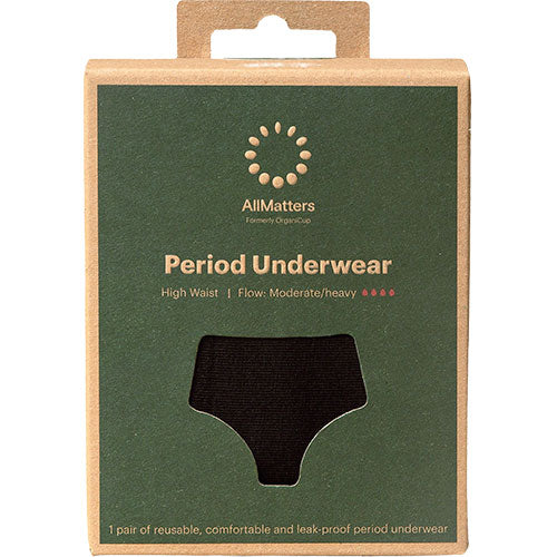 AllMatters High Waist Underwear Moderate/heavy | Str. XXL