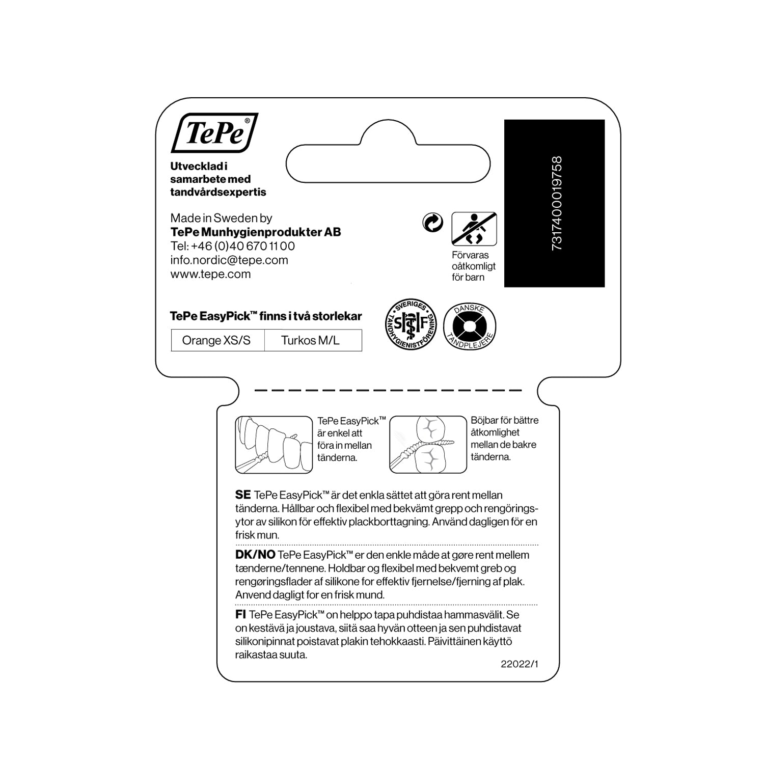 Easypick Ml fra TePe