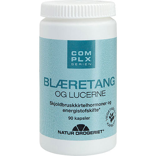 Natur-Drogeriet Blæretang Og Lucerne | 90 kapsler fra Natur-Drogeriet