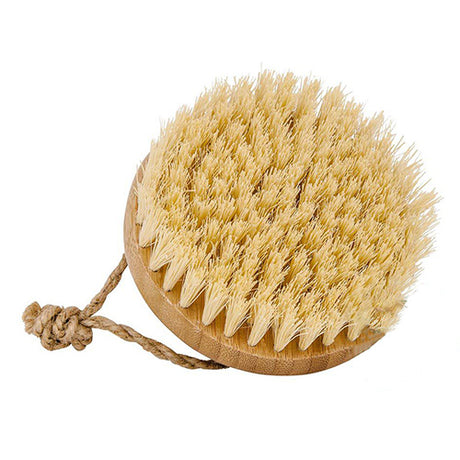 Massasjebørste i bambus m. kokosbørster fra Croll & Denecke