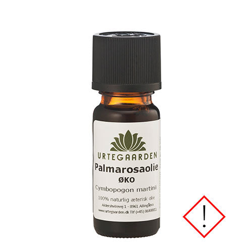 Palmarosaolje Øko fra Urtegaarden