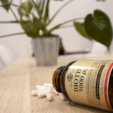 Biotin Vegan 5000 Ug fra Solgar