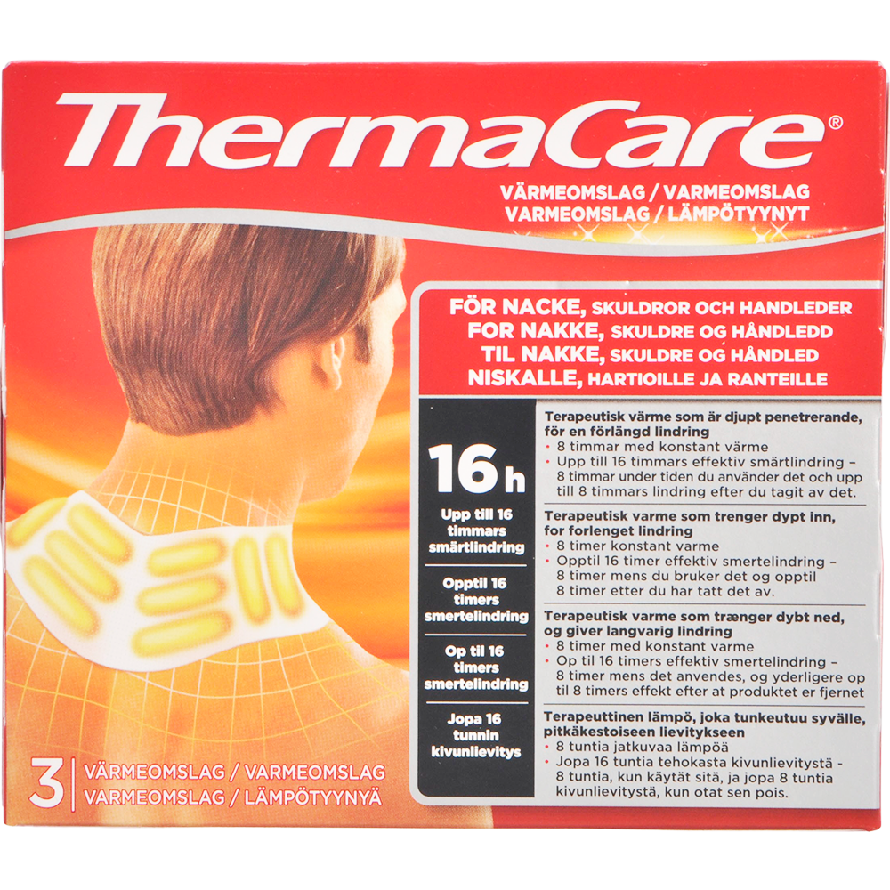 Varmepakning for nakke, skuldre og håndledd