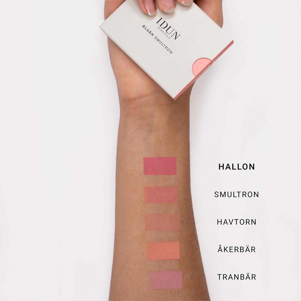 Blush - Hallon Rosenrosa fra IDUN minerals