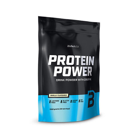 BioTechUSA Protein Power Vanilla | 1000 gr fra BioTechUSA